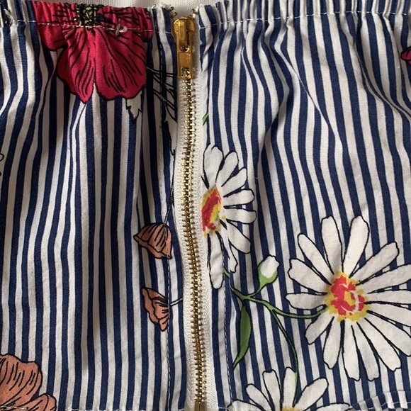 Floral Spaghetti Bralette Top Front Knot - Picture 3 of 10